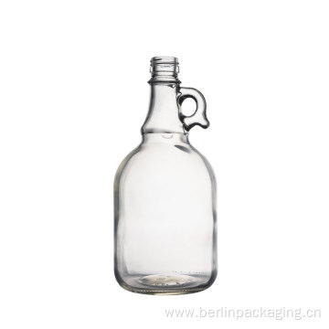 Growler Glass Spirit Jug with Handle